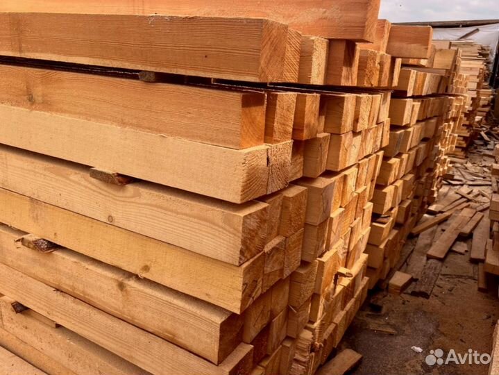 Брус обрезной 200х200х6000мм 1 сорт ГОСТ