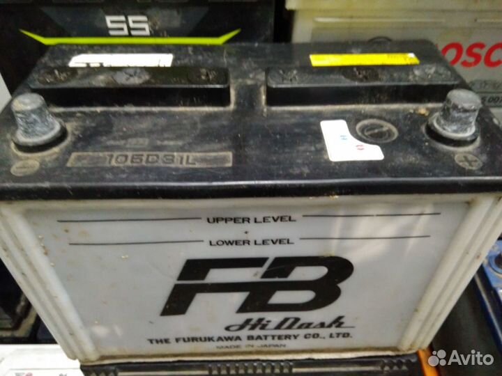 90Ач аккумулятор б/у Furukawa Battery 105D31L