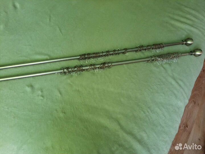 Гардина металлическая раздвижная