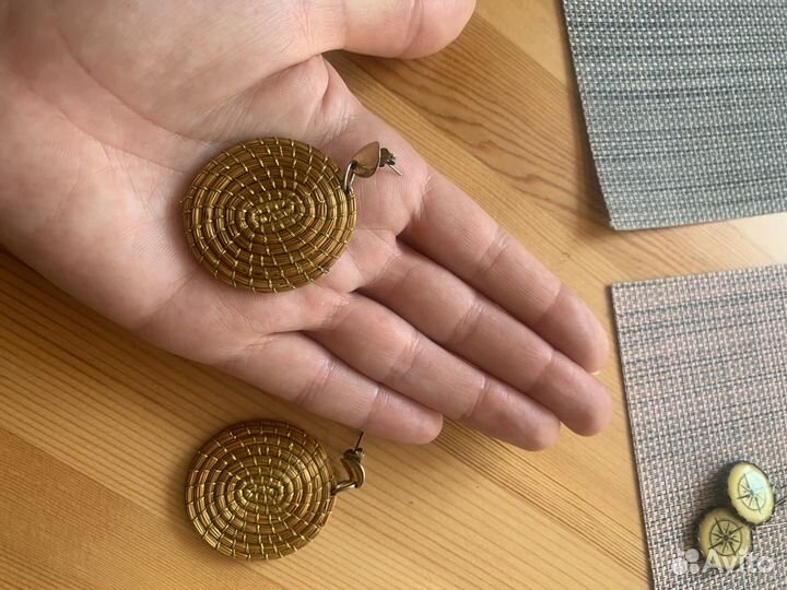 Серьги серебро