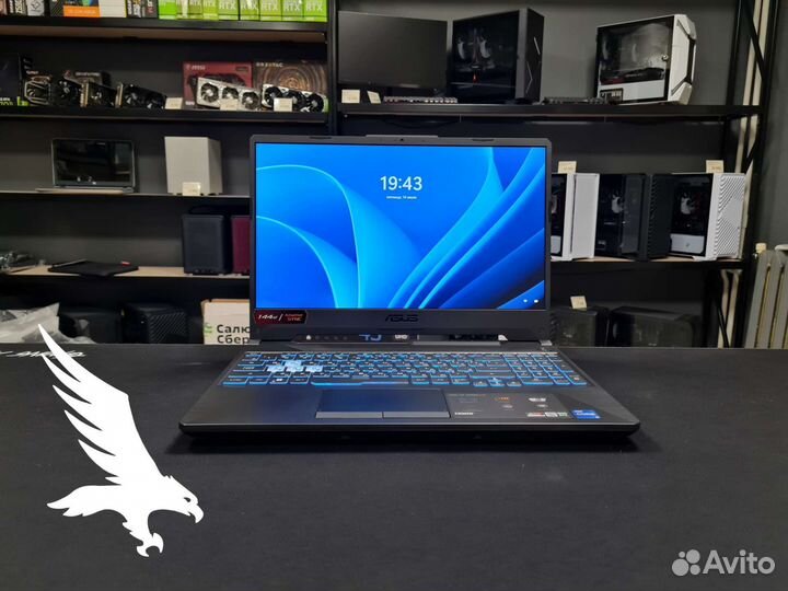 Asus TUF 15,6' 144HZ/i5/16GB/RTX 3050/SSD 512GB