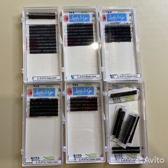 Ресницы для наращивания lash&ho