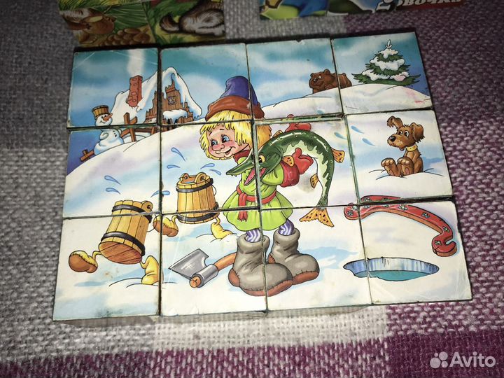 Набор детских кубиков