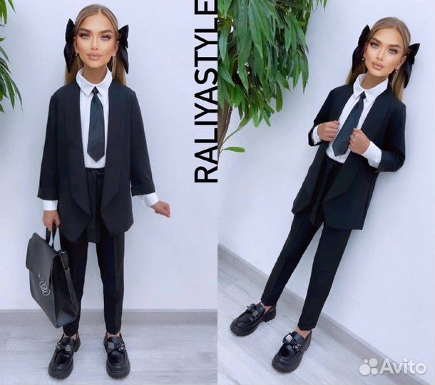 Костюм для девочки школьный на 11/12 лет