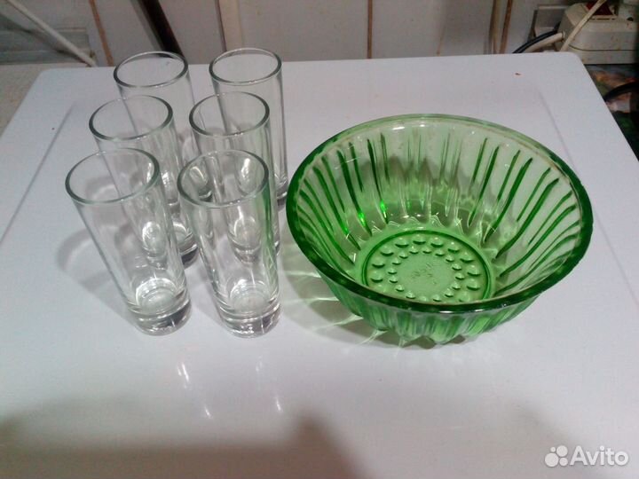 Лебедь бокалы фужеры рюмки стопки графины стекло