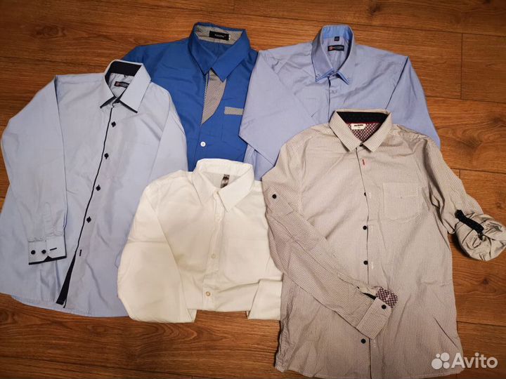 Школьные рубашки размеры 140 -170