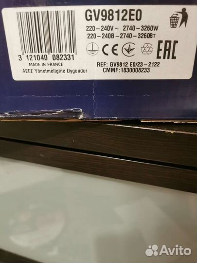 Парогенератор Tefal GV9812