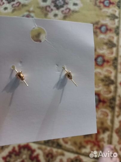 Серьги Новый год