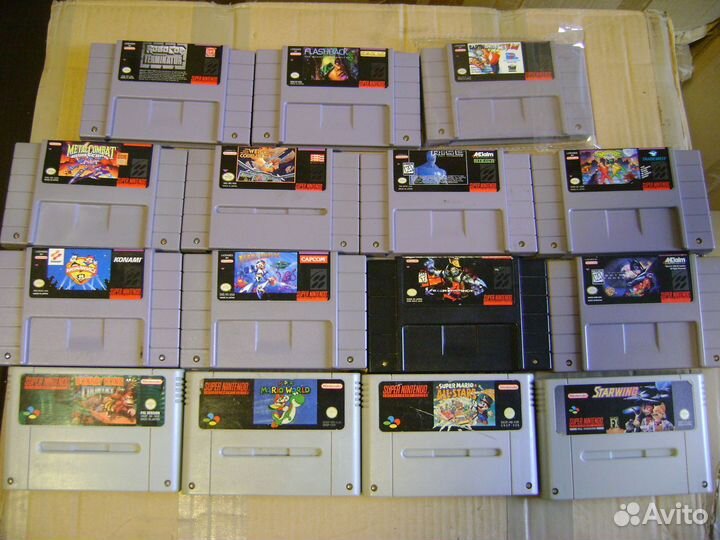Лицензионные игры для Nintendo snes