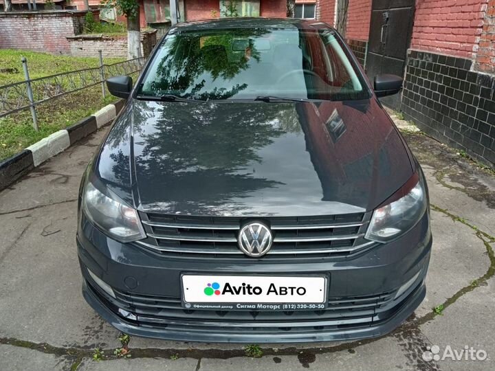 Volkswagen Polo 1.6 МТ, 2018, 60 796 км