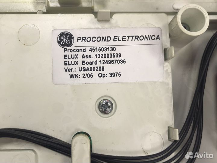 Плата управления стиральной машины Elektrolux