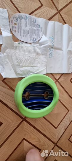 Горшок детский дорожный Potette Plus