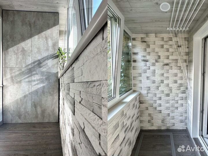 Отделка балконов и лоджий под ключ