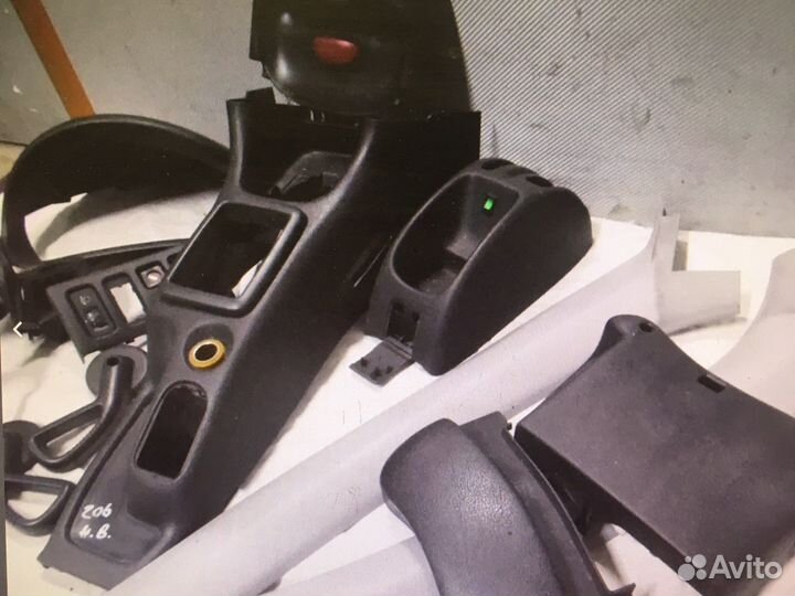 Накладки салона Peugeot 206