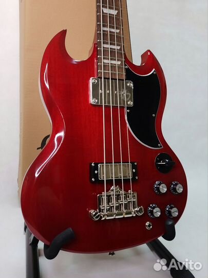 Новая бас-гитара Epiphone EB-3 SG Cherry