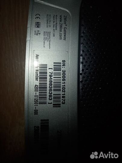 Модем- маршрутизатор 2wire