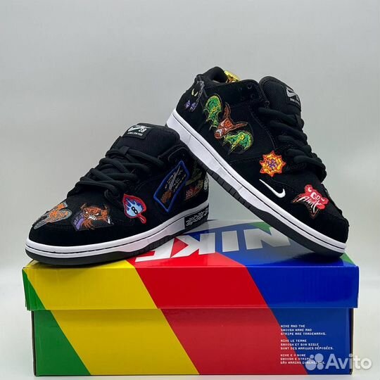 Кроссовки Nike SB Dunk Low Pro QS Neckface