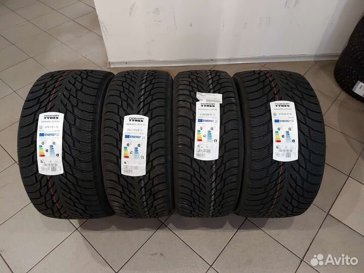 Nokian Tyres Hakkapeliitta R3 275/35 R19 и 245/40 R19