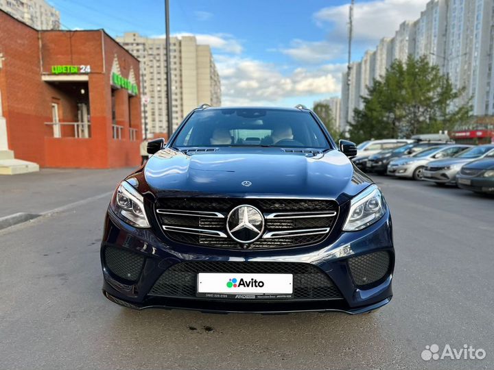 Mercedes-Benz GLE-класс 3.0 AT, 2017, 140 520 км