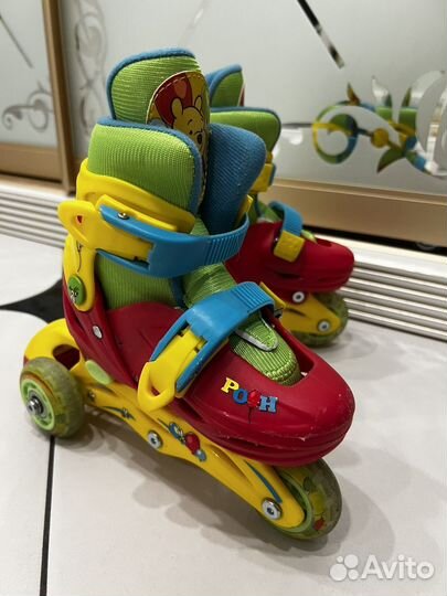 Ролики детские раздвижные 25-28