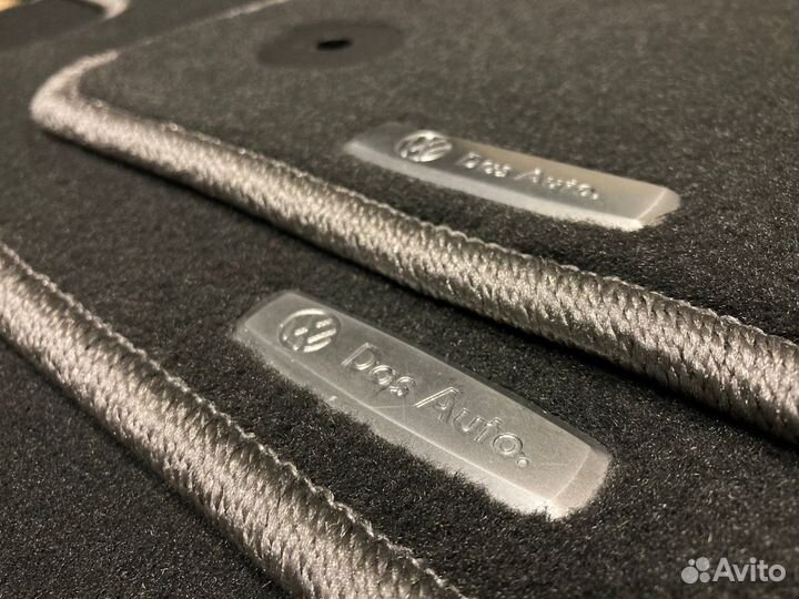 Ворсовые автоковрики Фольксваген Тигуан. Премиум