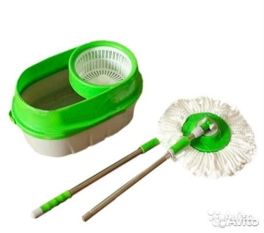 Швабра С отжимом усовершенствованная spin AND GO 2