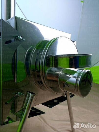 Туристическая печь Пошехонка Малая на 15 л. c 3D э