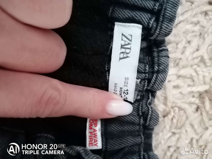 Джинсы zara для девочки