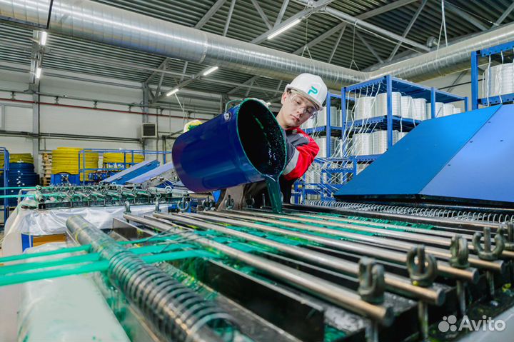 Стеклокомпозитная лёгкая армтура промышленное прои