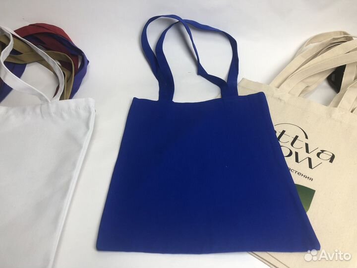 Шоперы сумки разных цветов с печатью с производств