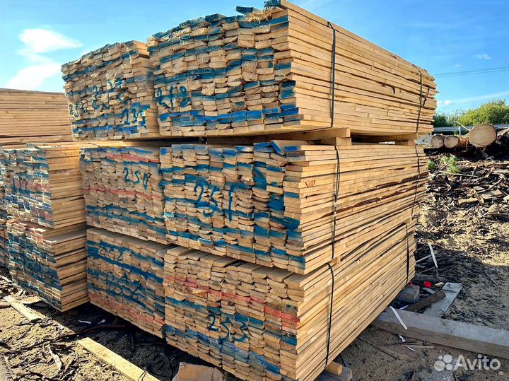 Доска обрезная 2 сорт опт