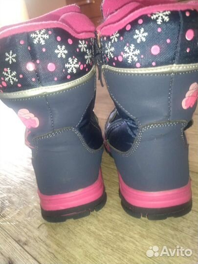 Зимние ботинки для девочки