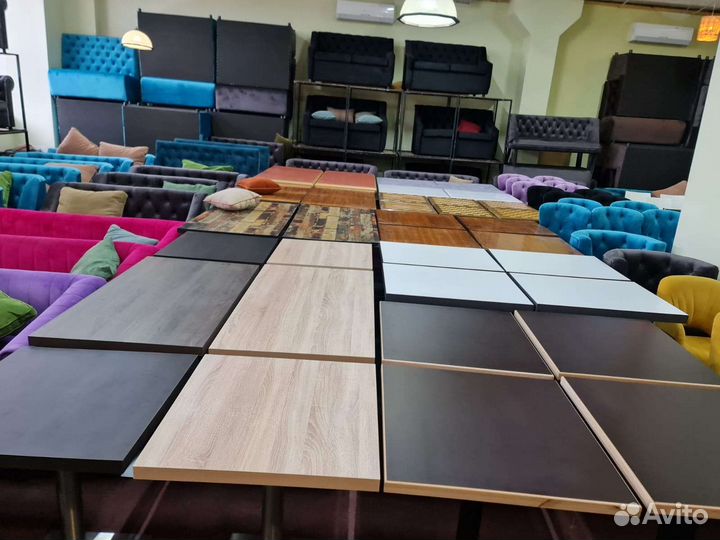 Столы, стулья, диваны