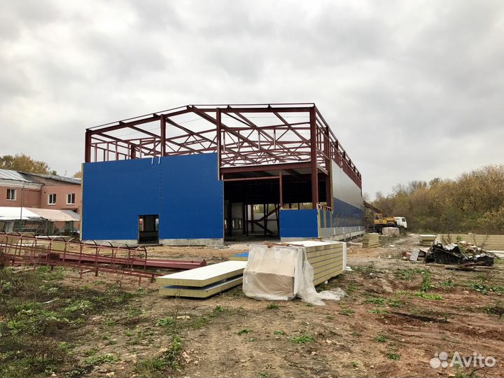 Металлоконструкции, ангары, быстровозводимые здани
