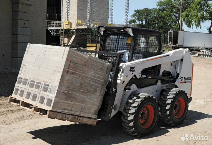 Аренда bobcat, бур, вилы