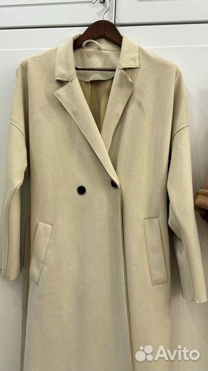 Замшевый плащ zara