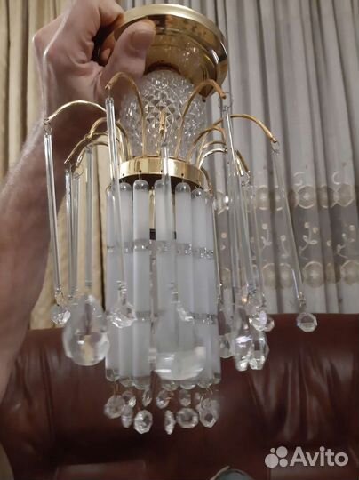 Люстра потолочная бу