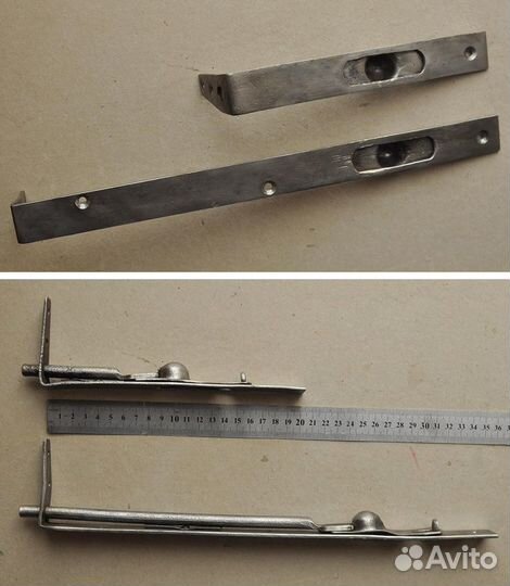 Старинные дверные петли / уголки / торц шпингалеты