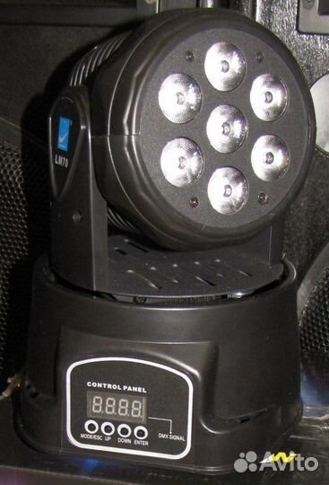 Головы Big Dipper LM-70 LED светомузыка Строб Mic