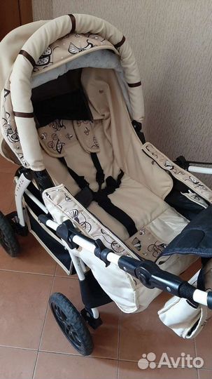 Коляска Bebetto Joker 3 в 1 трансформер