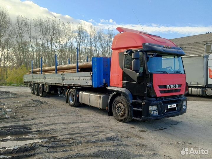 IVECO Stralis AS 440 S43T с полуприцепом, 2012