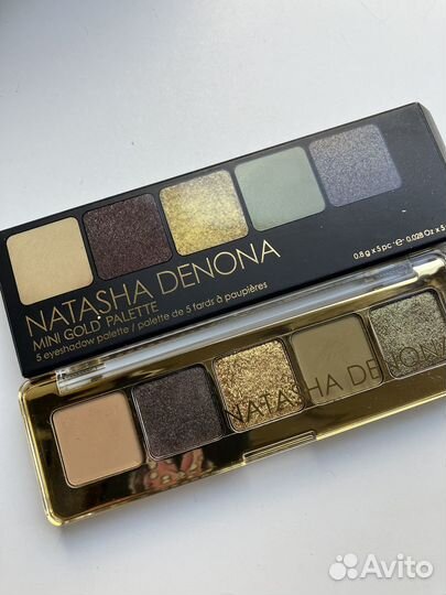 Тени для век Natasha Denona mini gold