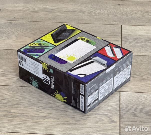 Новая консоль Nintendo Switch oled 64gb (Splatoon)
