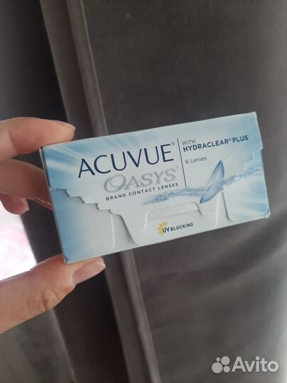 Линзы acuvue oasys