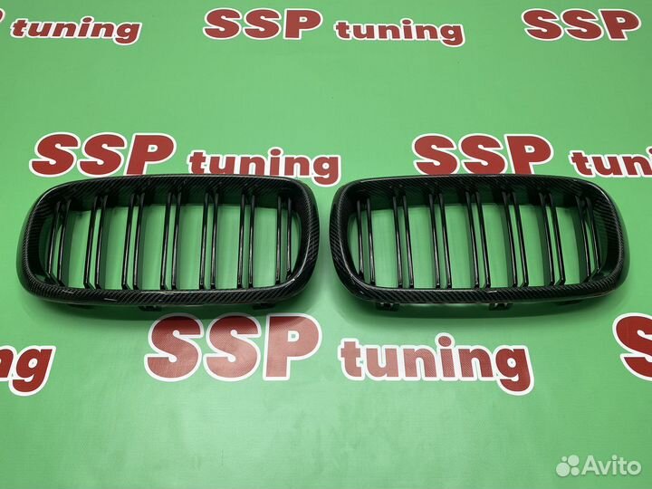 Решетка радиатора для BMW X5 F15 X6 F16 карбон