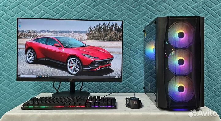 Игровой i5 10400f/16Gb/SSD512/rtx3060 12gb, новый