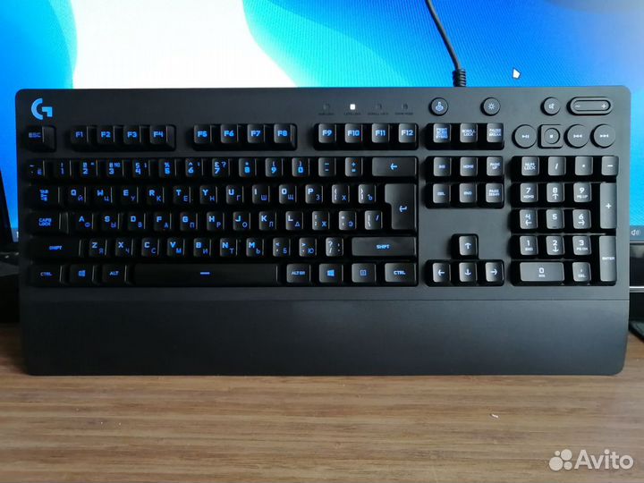 Logitech g213 prodigy мембранная клавиатура