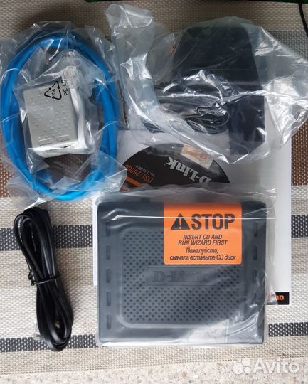 Маршрутизатор D-Link DSL-2500U