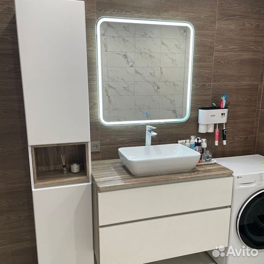 Тумба пенал в ванную на заказ