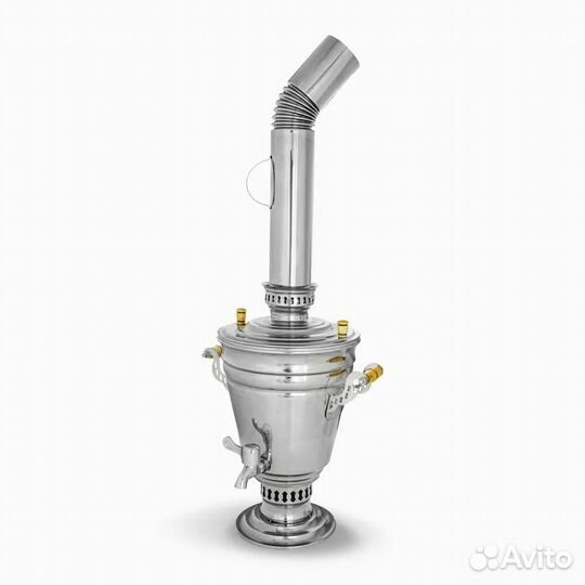 Самовар из нержавеющей стали на дровах 5 или 7 л